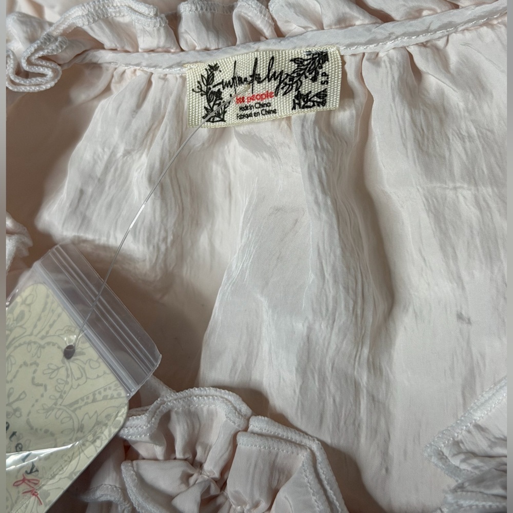 New Free People Forever Young Bed Jacket White Alyssum - Picture 4 of 6